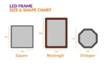 LED Photo Frames